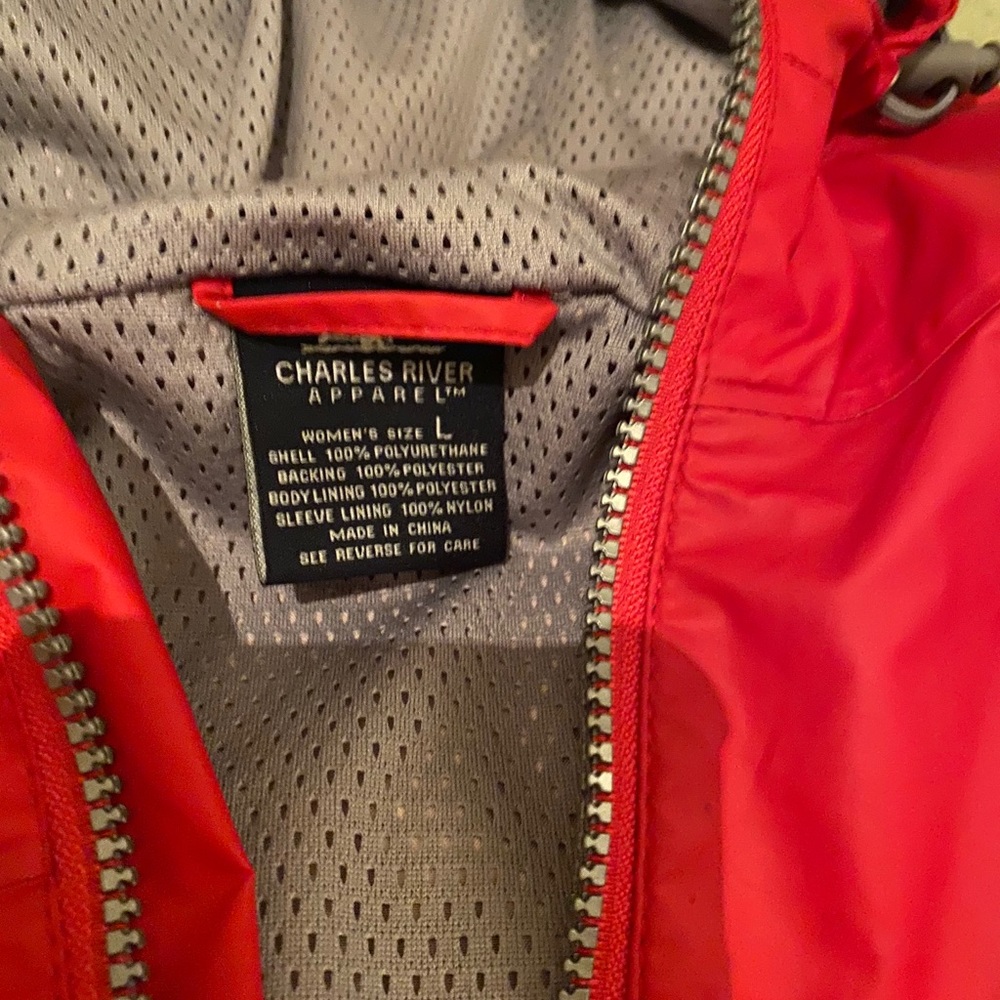 Charles river rain coat